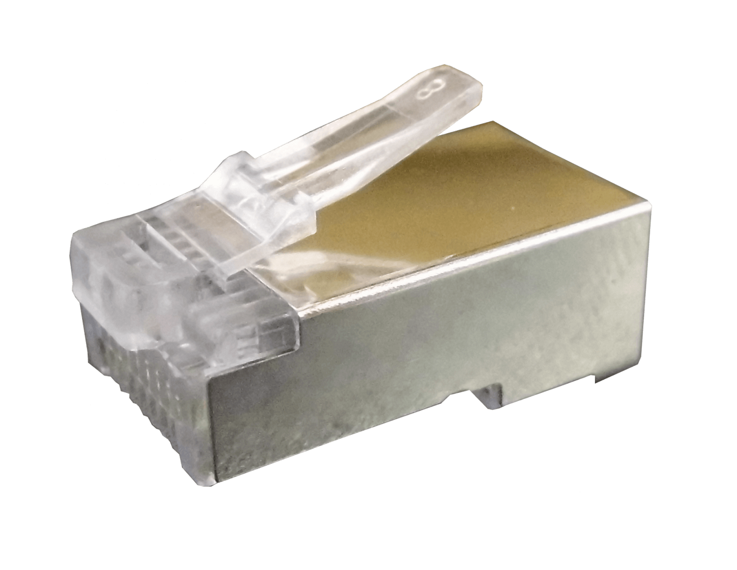 RJSU-10U LINKMADE 10-unids p/Uniifilar Cat5e FTP STP Conector RJ45 Metalico