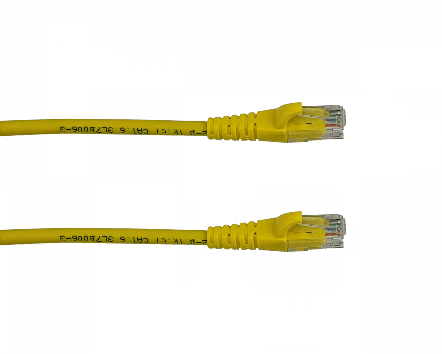 CP6M-50L. LINKMADE Cable de Interconexión CAT6 5mt Amarillo LSZH Moldeado Estructura Multifilar