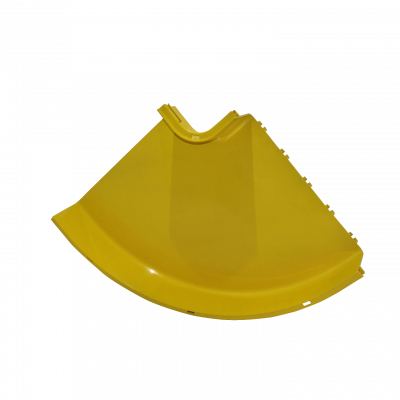 CCA-360-APM 360x100mm Angulo 90º Plano Amarilla PC+ABS LSZH Macho