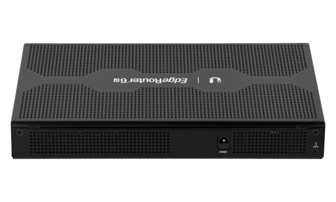 ER-6P Enrutador UBIQUITI 5-Puertos 1000PoE24V 1-SFP USB Consola-RJ45 Alimentación 24V Núcleo-4x1GHz