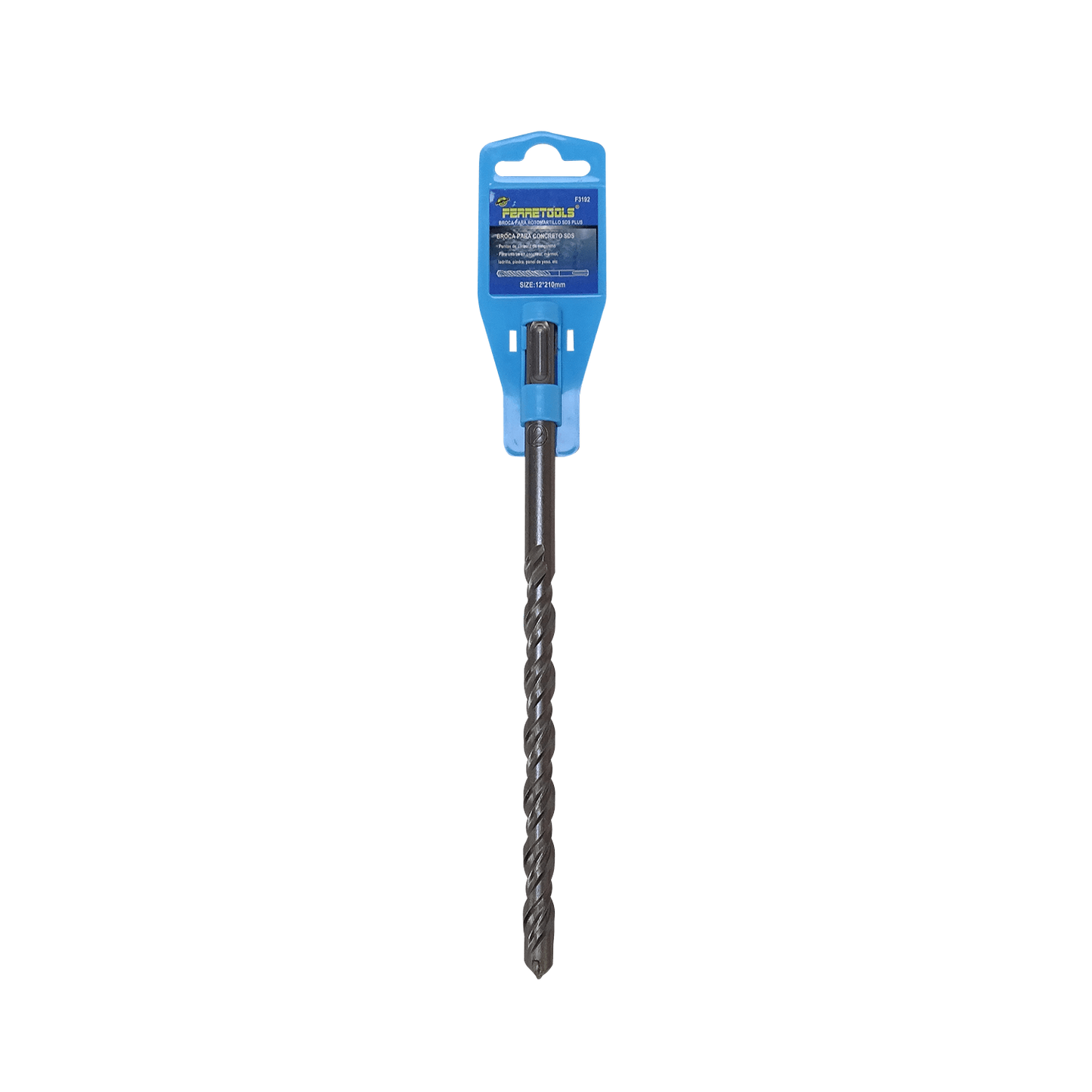 BROCA-12-ROTOM 12mm 12x210mm Martillo Percutor x 21cm Punta Perforación Concreto SDS sim-Hilti
