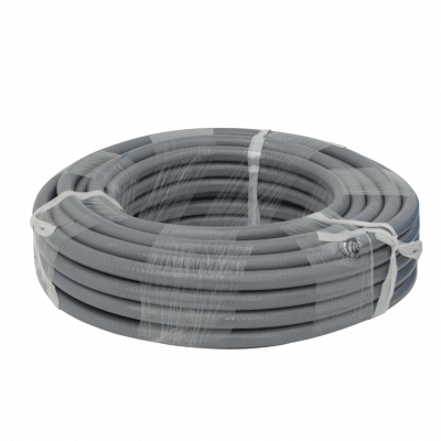 FLEXU-20 M20-30 Rollo de 30 Metros de Tubería Metálica Flexible Recubierta de PVC 20mm Semi-Flexible 1/2 Pulgada