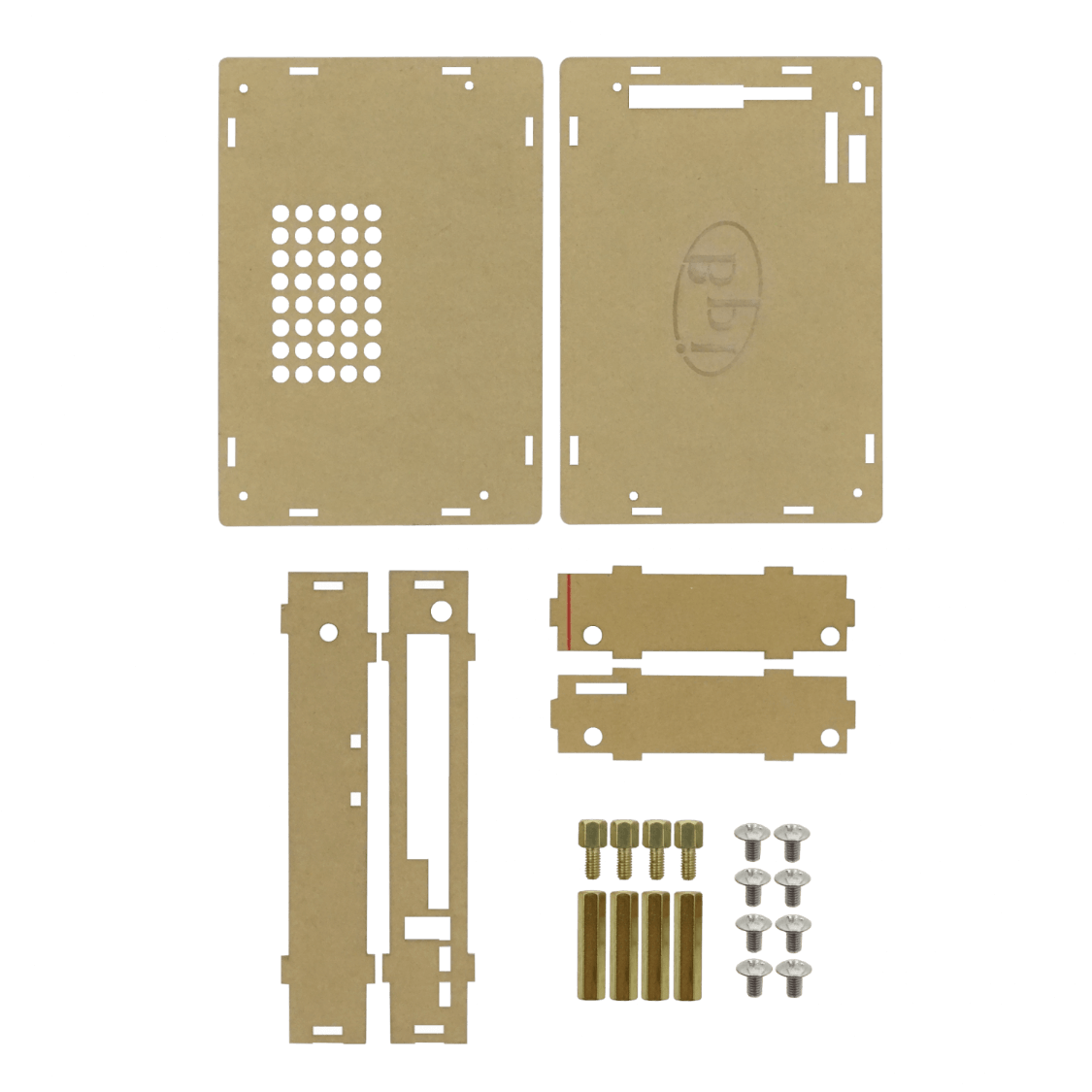 BPI-R1-CA BANANAPI Carcasa Armable de Acrílico Transparente para Placa BPI-R1