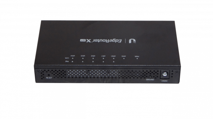 ER-X-SFP. UBIQUITI 1-Puerto SFP 5-1000 1-Alimentación PoE 24V-12W-Salida total-50W Capa 2 Enrutador de Borde X SFP
