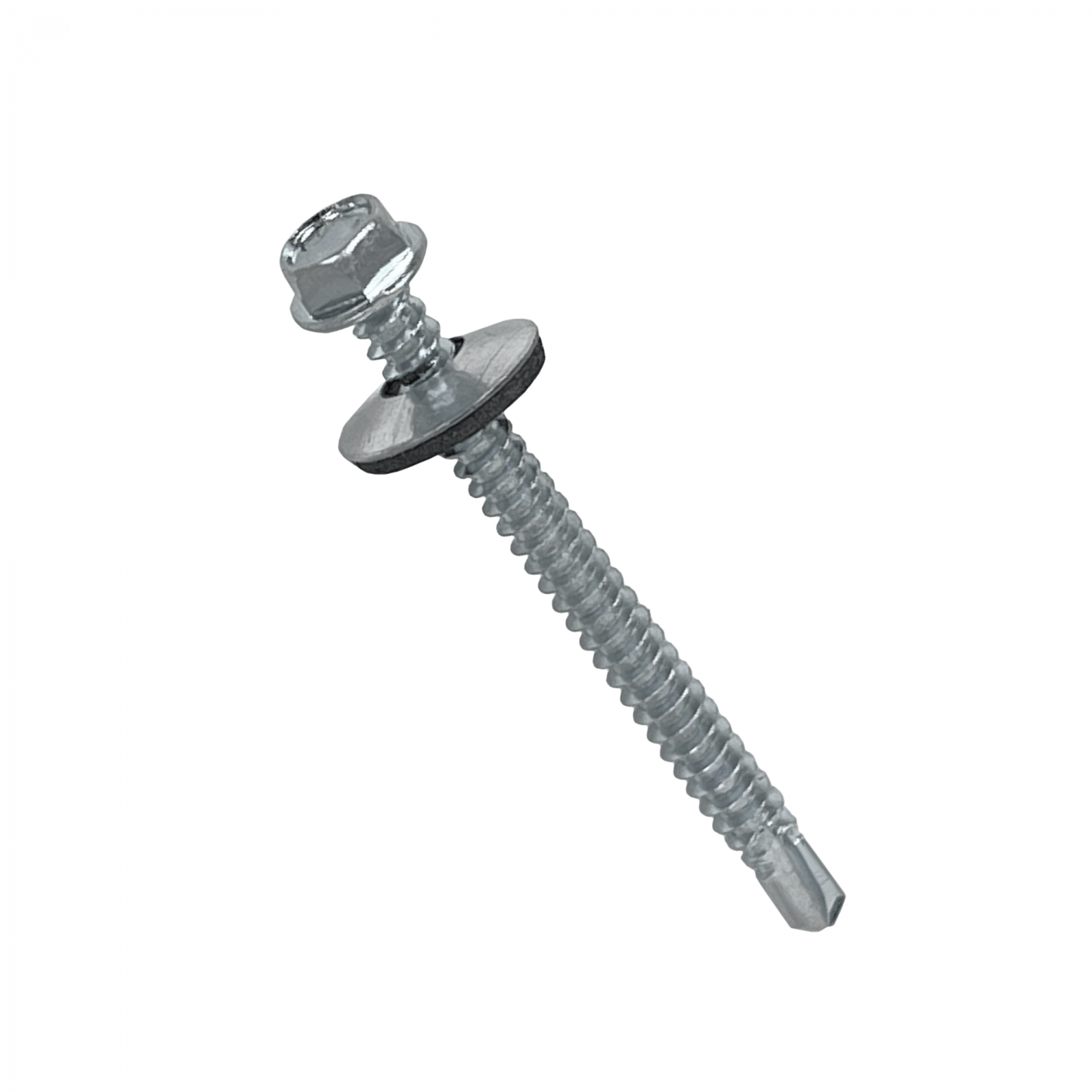 BA12-25 Hexagonal-8mm 50unidades 12x2 1/2 Longitud-64mm Cincado Tornillo Autotaladrante 2,5pulgadas