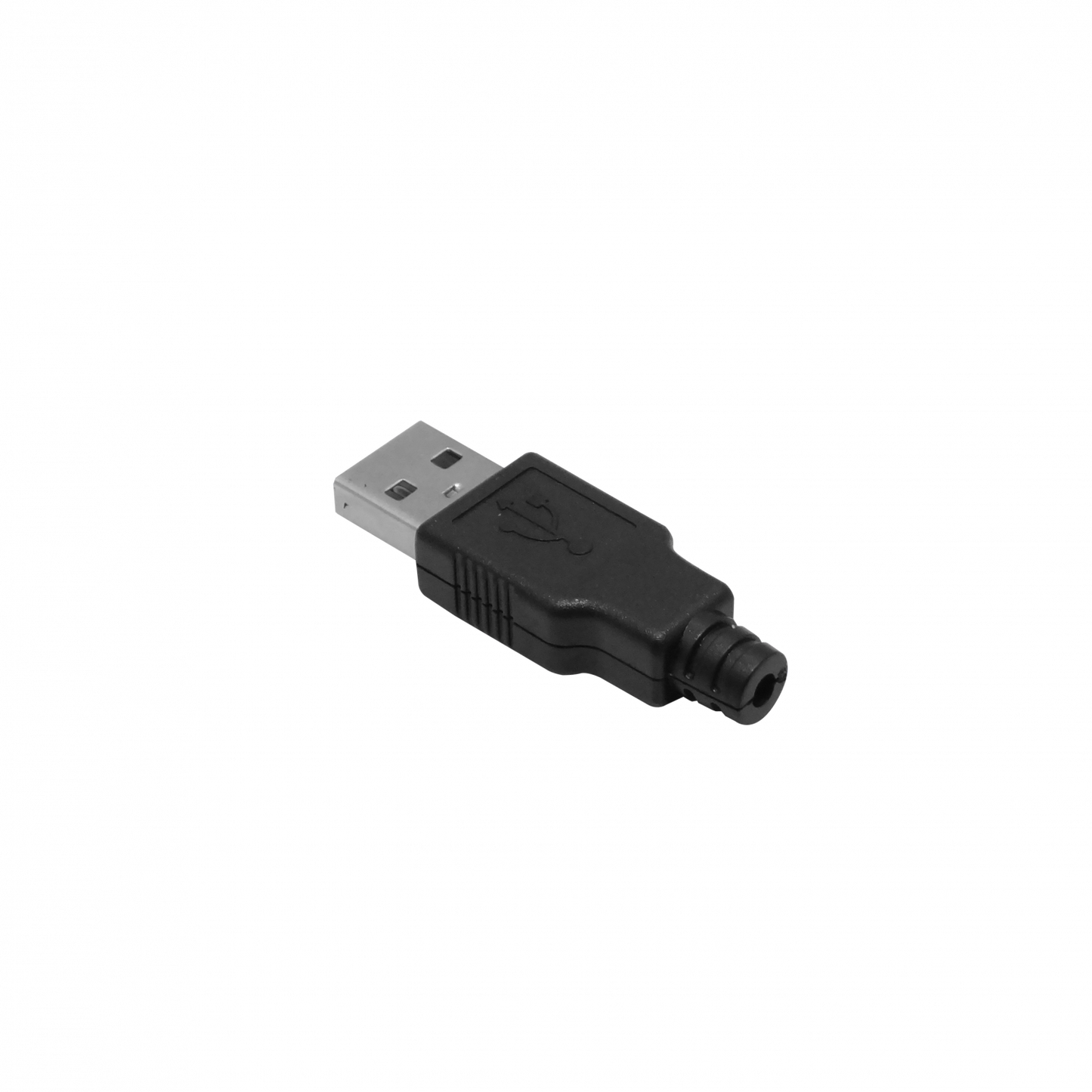 USB-AM-T Conector USB Tipo-A Macho Para-Soldar 4-contactos Ensamblable 47x16x8mm