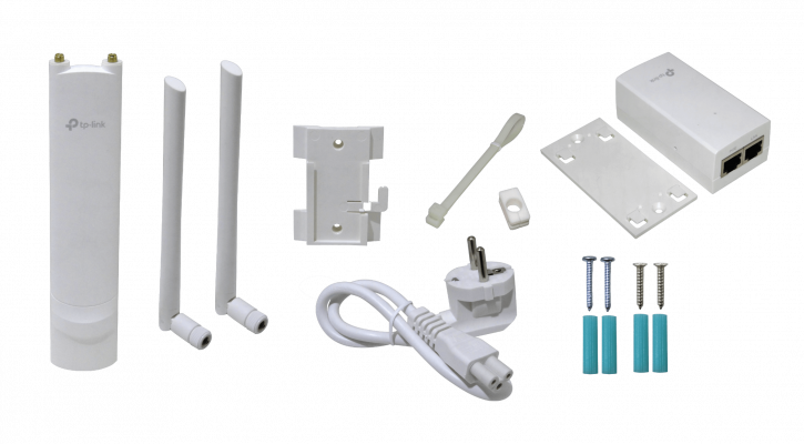 EAP110-OUTDOOR TP-LINK 2,4GHz 1-100 2-RPSMA-3dBi Exterior inc-PoE24V 300mbps