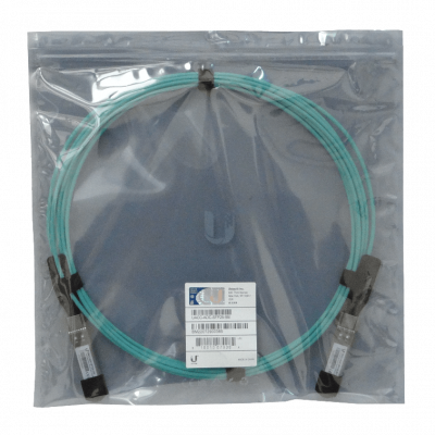UA2-05 UBIQUITI 5m SFP28-25Gbps Cable 3mm Fibra-MM Directo UACC-AOC-SFP28-5M