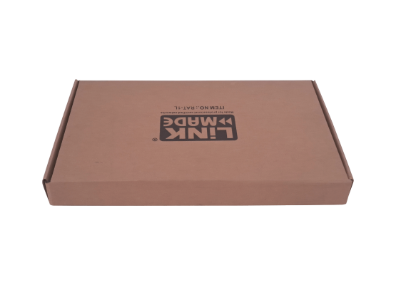 RAT-1L LINKMADE 1U 2-Coolers Negro c/Interruptor-Encendido 220VAC