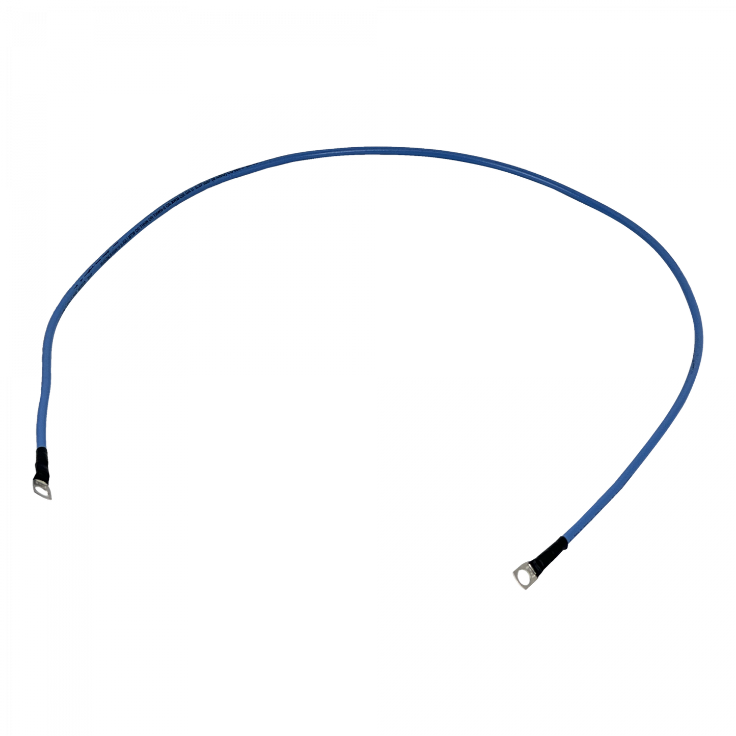 BTZ818. Cable 100cm 8,37mm2 8AWG Azul 8mm-Diametro-Conector 1mt