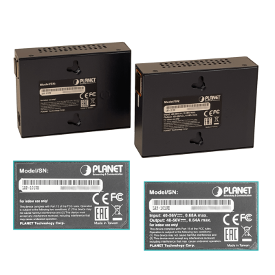 LRP-101U-KIT PLANET Conjunto Repetidor500mts-UTP 10/100mbps necesita-Alimentación/48-56VDC/PoEaf/at
