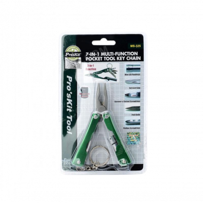 MULTI-H Multiuso de Bolsillo Alicate Serrucho Cortapluma Atornillador MS-325