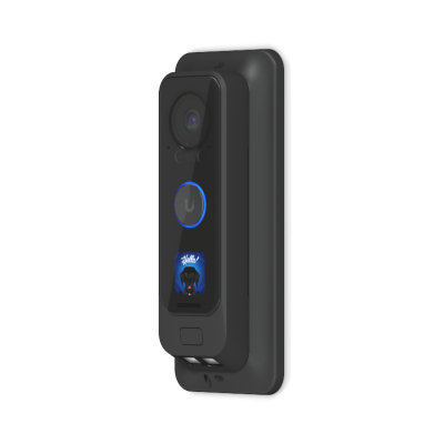 G4-DOORBELL-BOX UBIQUITI Caja de Montaje Plano o en Ángulo de 25º para UVC-G4-Doorbell-Pro Color Negro