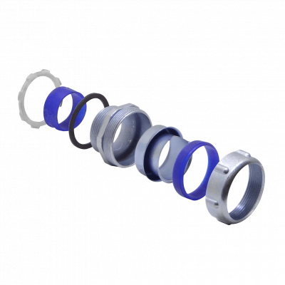 M15-SA Prensaestopas Metálico Rosca 1-1/2 Pulgadas para Conduit Flexible Grado Protección IP65