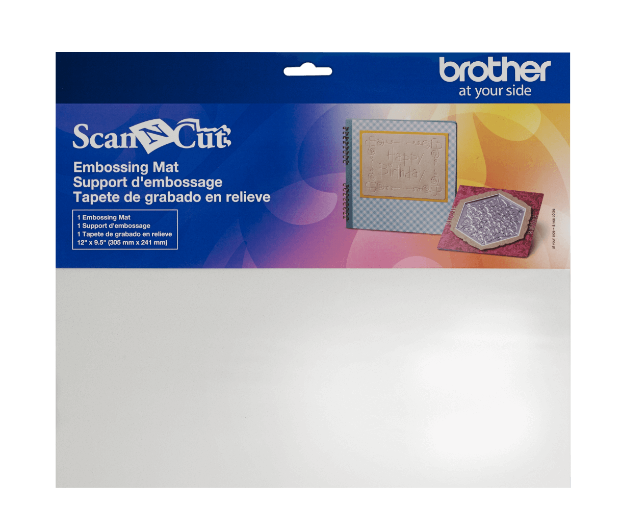 CAEBSMAT1 BROTHER Base 305x241mm para-Gofrado ScanNcut2 para-Plotter Corte Relieve