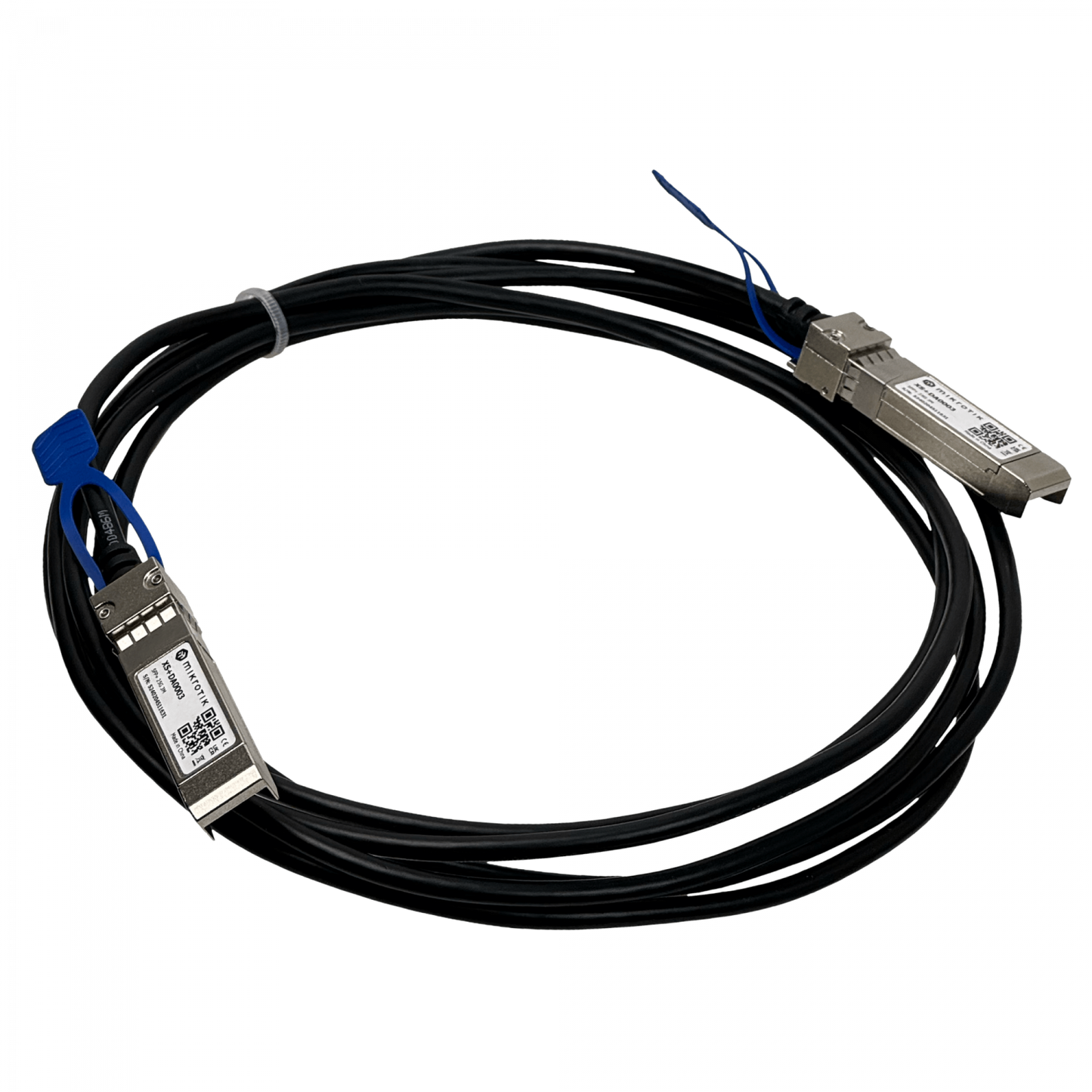 XS+DA0003-LIQ SIN EMBALAJE MIKROTIK Longitud 3mt Interfaz SFP28-25G Interfaz SFP+10G Conexión Directa Estructura Backbone DAC