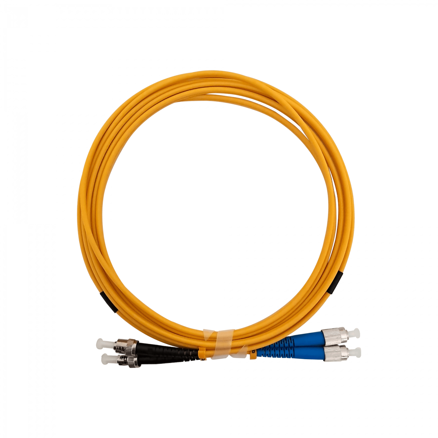 JFSTF3. 3mt ST-FC MonoModo SM Duplex Jumper Cable Fibra 3.0mm 9/125um LSZH