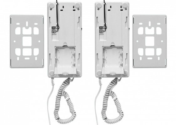 CT-10 PHILCO Kit para 2 interfonos 220VAC/4 pilas AA Cable máximo 200 metros solo para interfonos