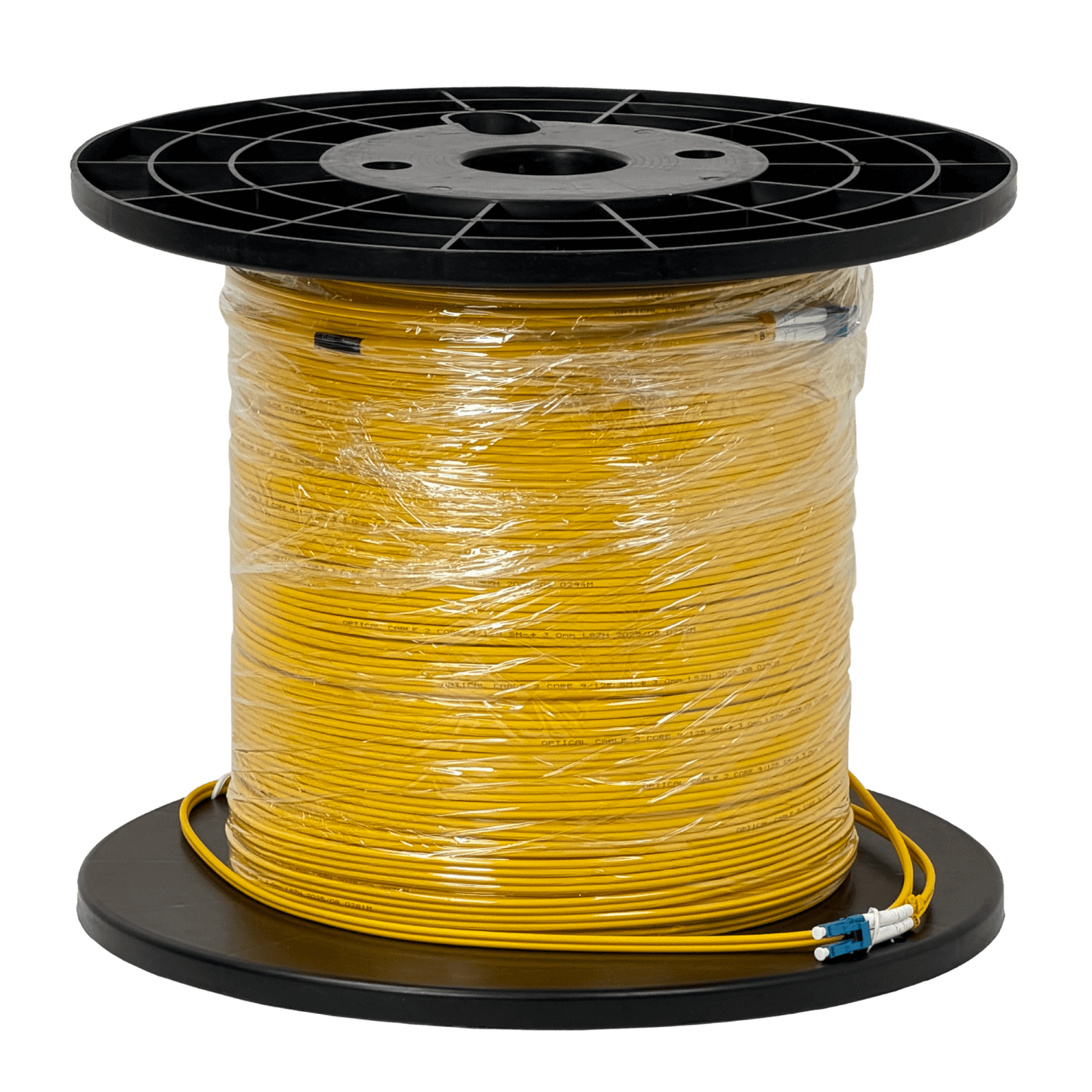 JFSLL300 Cable de Fibra Óptica 300 metros LC-LC Monomodo SM Dúplex Jumper 3.0mm Núcleo/Revestimiento 9/125um