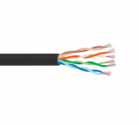 CPN-2F FURUKAWA 2mt Cat5e Negro U/UTP CM Cable Patch RJ45 Multilan 35103103