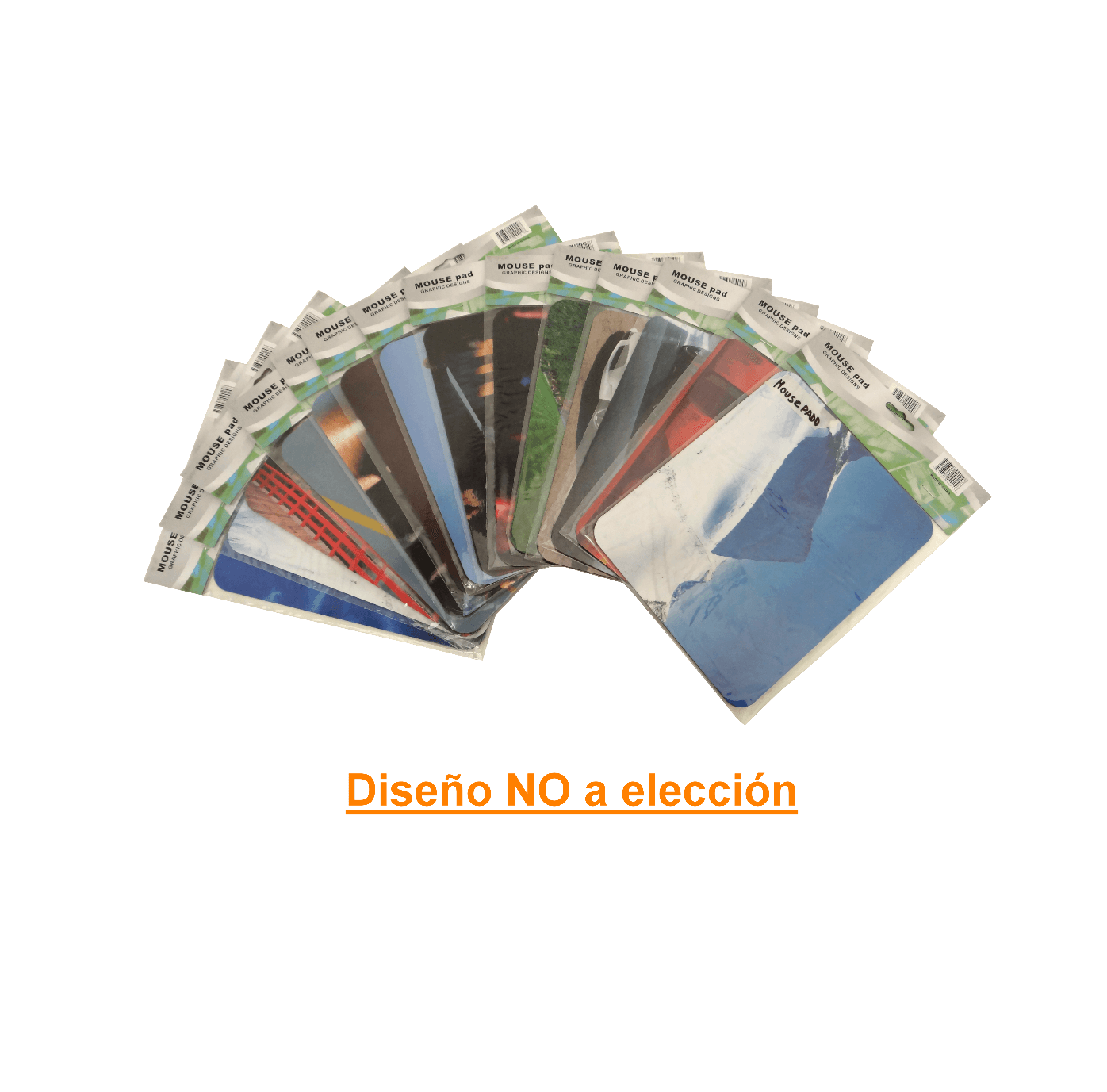 MOUSEPADD Mouse Pad Colores Fotos 22x18cm