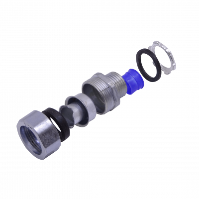M20-SA Metalico 20mm 1/2-Pulg Prensa Estopa para Flexible Aislacion IP65