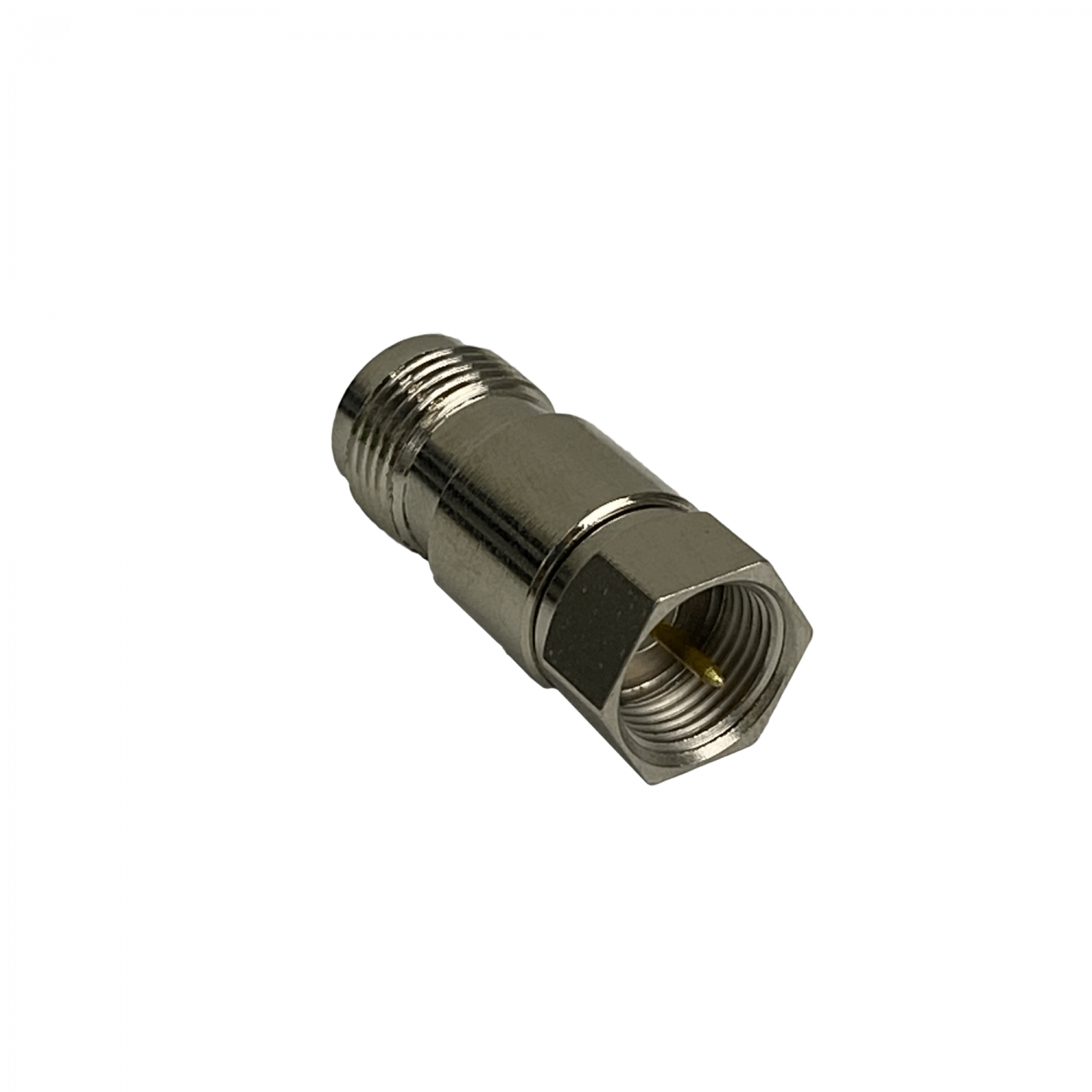 FMTH Conector F-Macho a TNC-Hembra Adaptador de Unión Coaxial