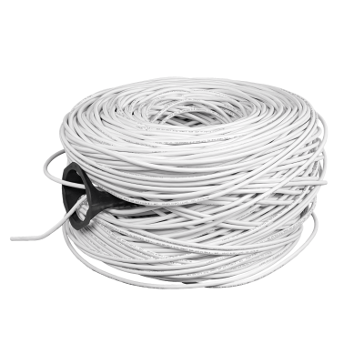 UC-C6A-CMR UI UTP RFuego Cat6A Interior Blanco 305mt 23AWG 10Gbps CMR Caja Cable