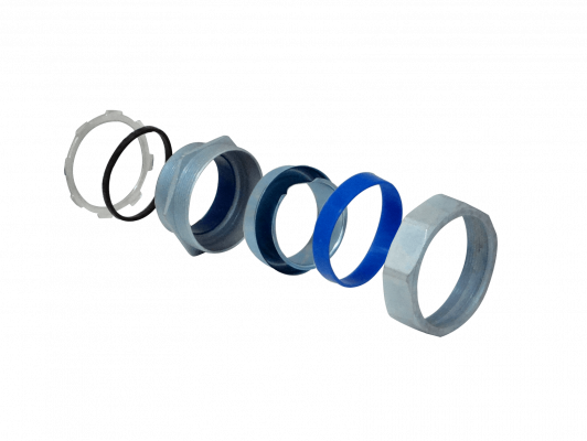 M63-SA Metálico 63mm Prensaestopas para Tubería Flexible Aislación IP65