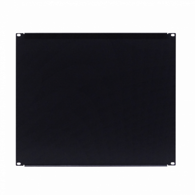RAP-9 LINKMADE 9 Unidades 401mm Panel Ciego para Rack de 19 Pulgadas de Acero Negro