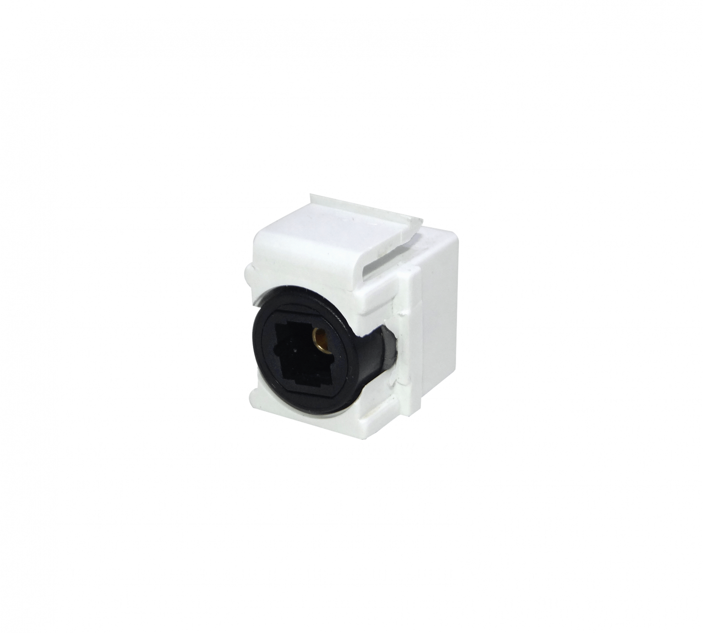 KTHH Keystone Toslink-Hembra Toslink-Hembra Blanco Plástico