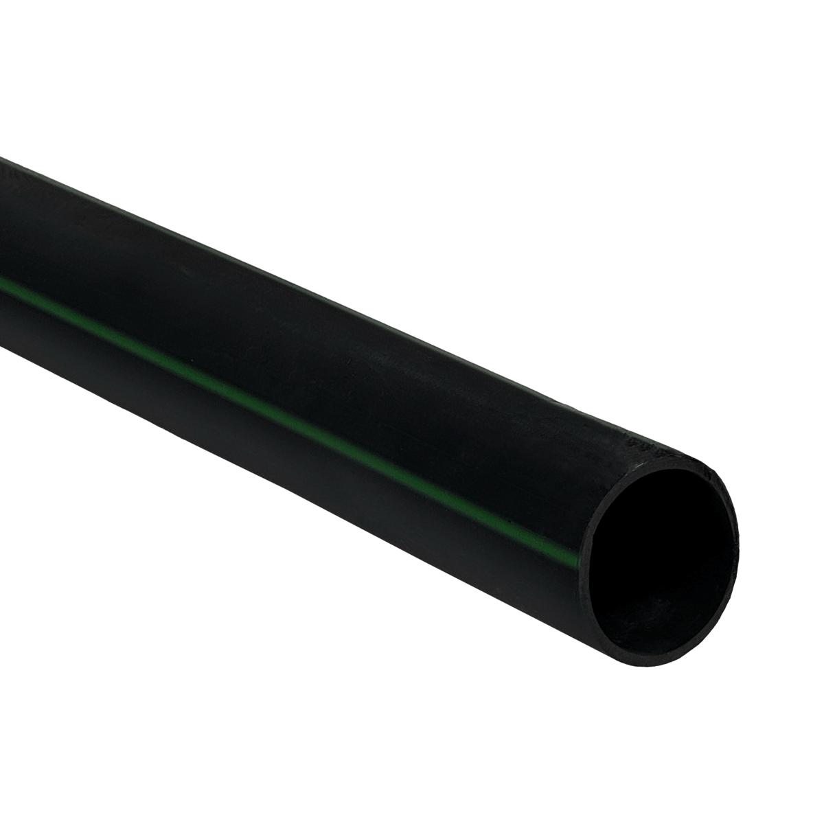 PLAN-5 Fleje Plástico de 50mm de ancho por 2,9mm de espesor Bobina de 100 metros Negro HDPE Polietileno Reciclado