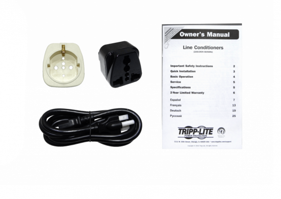 LR2000 TRIPPLITE 2000W Estabilizador de Voltaje 6 tomas C13 Rango 168-278VAC