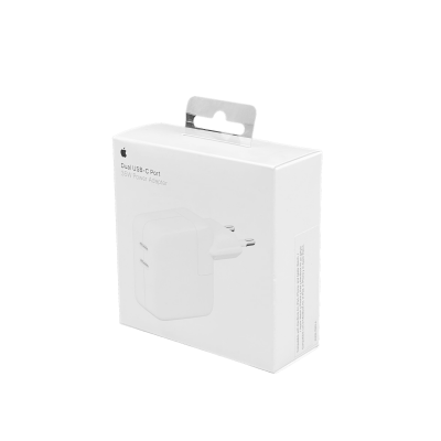 CARGA-35W APPLE Original 35W 2-USB-C MacBook iPad iPhone AirPods MNWP3CI/A A2676