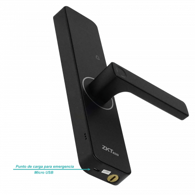 ML100 ZK Cerrojo Biométrico Digital Inalámbrico WiFi huella/NFC incluye-llave-física incluye-bateríasAA