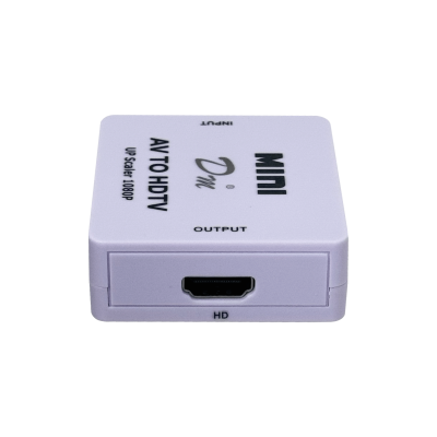 RCAHDMI 3-RCA-Hembra entrada 1-HDMI-macho salida Adaptador de Video 720p/1080p requiere-5V-USB