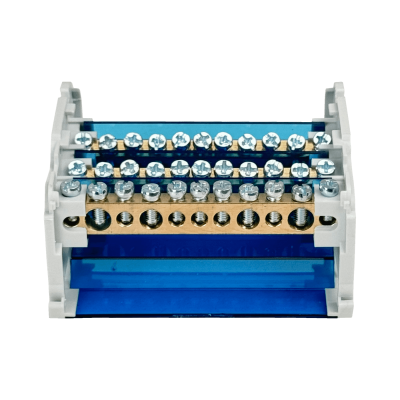 REPA-44L LEXO Bloque de Distribución Tetrapolar 4x11-Vías 125A 40ºC 500V 1,5-35mm2