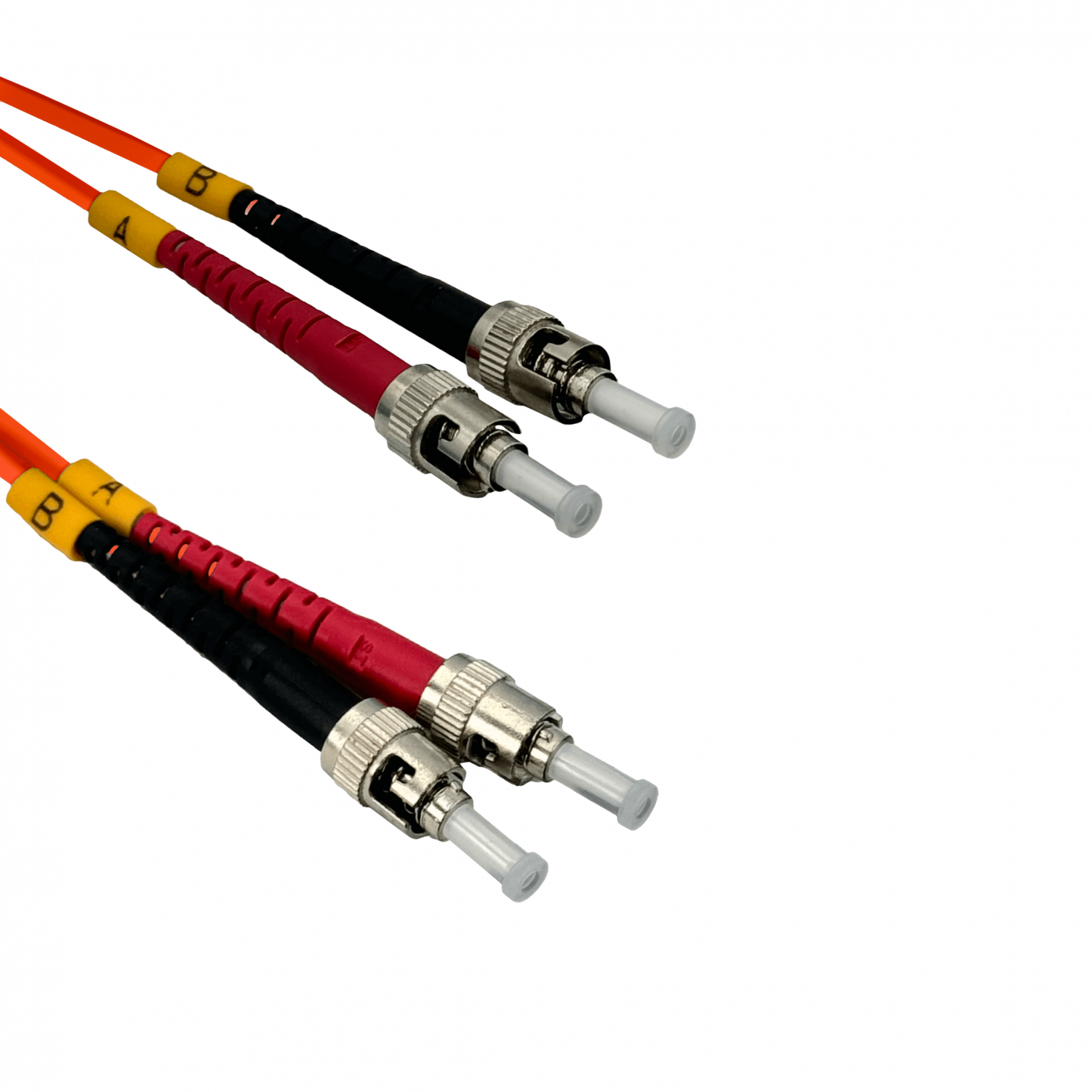 JFMTT5 5 metros Monomodo ST-ST OM1 Multimodo Dúplex Cable de Fibra Óptica 62.5/125µm LSZH