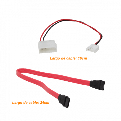 BIDESATA Convertidor IDE/SATA Bidireccional solo incluye cable datos SATA