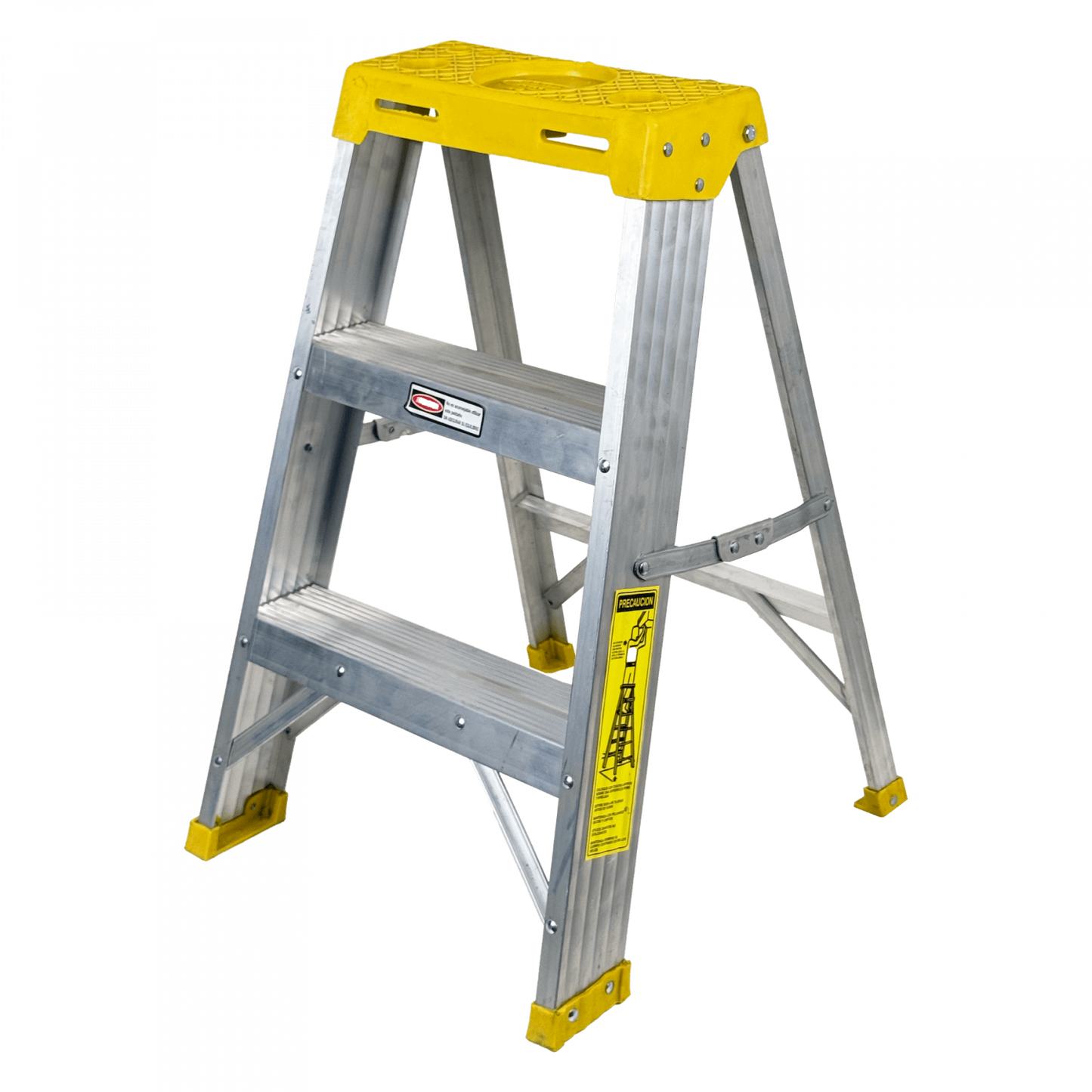 ESAT-103 0.7mt 105KG Banqueta Plegable de Aluminio 3-Escalones Escalerilla 0,71mt
