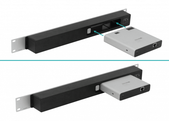 CKG2-RM UBIQUITI Bastidor metálico 1U para alojar UCK-G2 y UCK-G2-PLUS con fuente de alimentación incluida