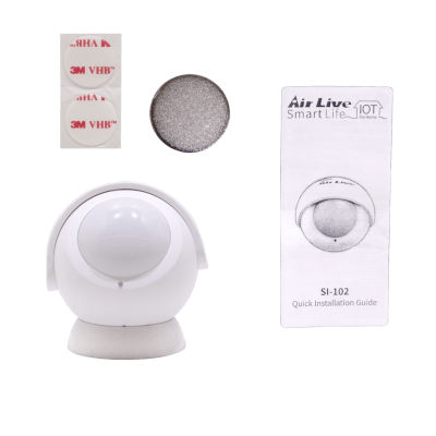 SI-102 AIRLIVE Detector Movimiento 8metros Z-Wave 870MHz incluye batería CR123A Litio