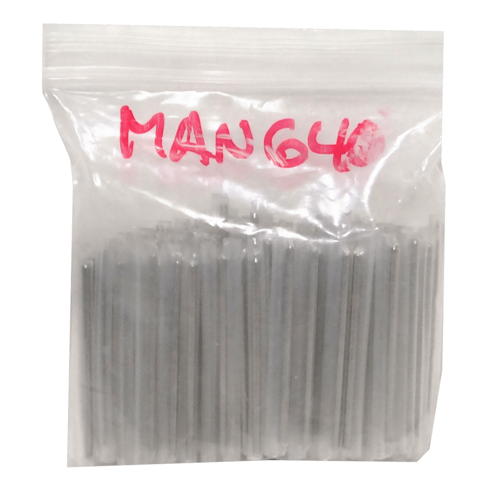 MANG40 Manguito de 40mm para Protección de Empalme por Fusión de Fibra, Paquete de 100 Unidades