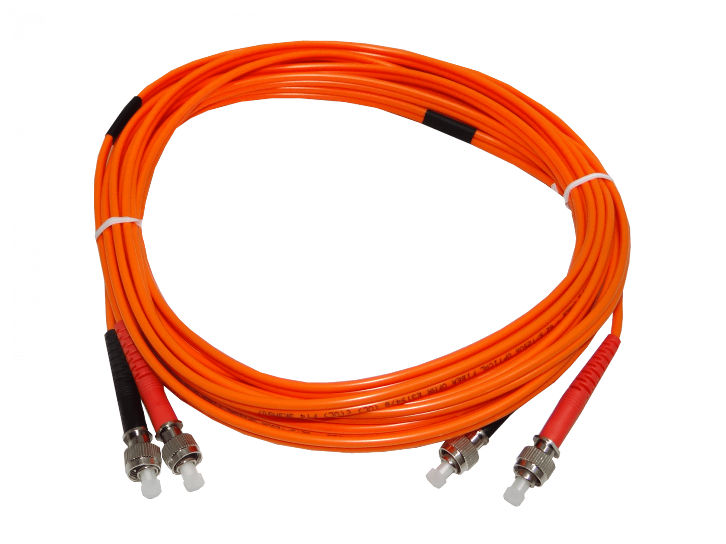 JFMFF5 Cable puente de fibra dúplex FC a FC 5 metros OM1 Multimodo MM 62.5/125 µm LSZH