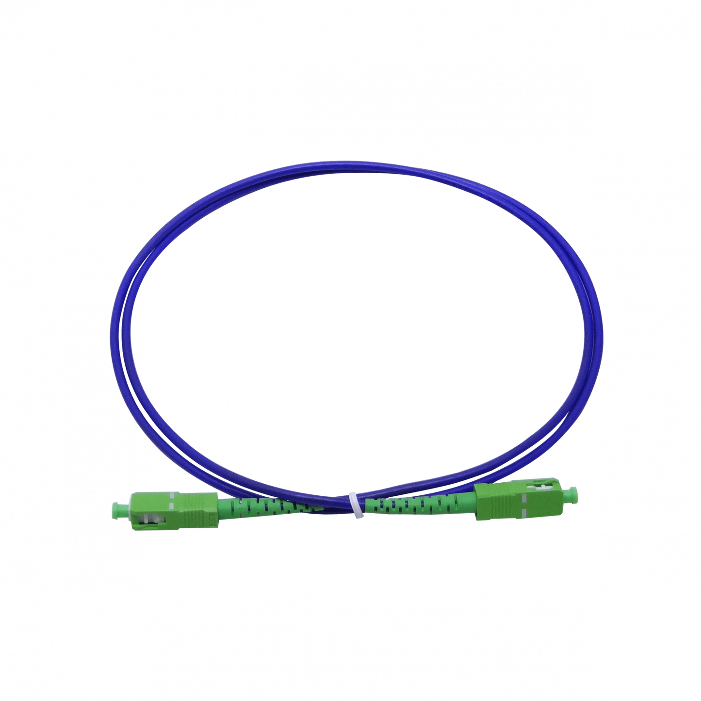 JBSAA1 LSZH Latiguillo de Fibra Óptica Monomodo Simplex SC/APC a SC/APC Blindado de 1 Metro Diámetro 3.0mm Núcleo 9/125um Cubierta Libre de Halógenos