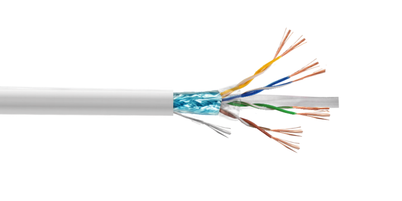 CP6FW-10L LINKMADE 1 METRO F/UTP CAT6 BLANCO LSZH LATIGUILLO CABLE MULTIHILO MOLDEADO