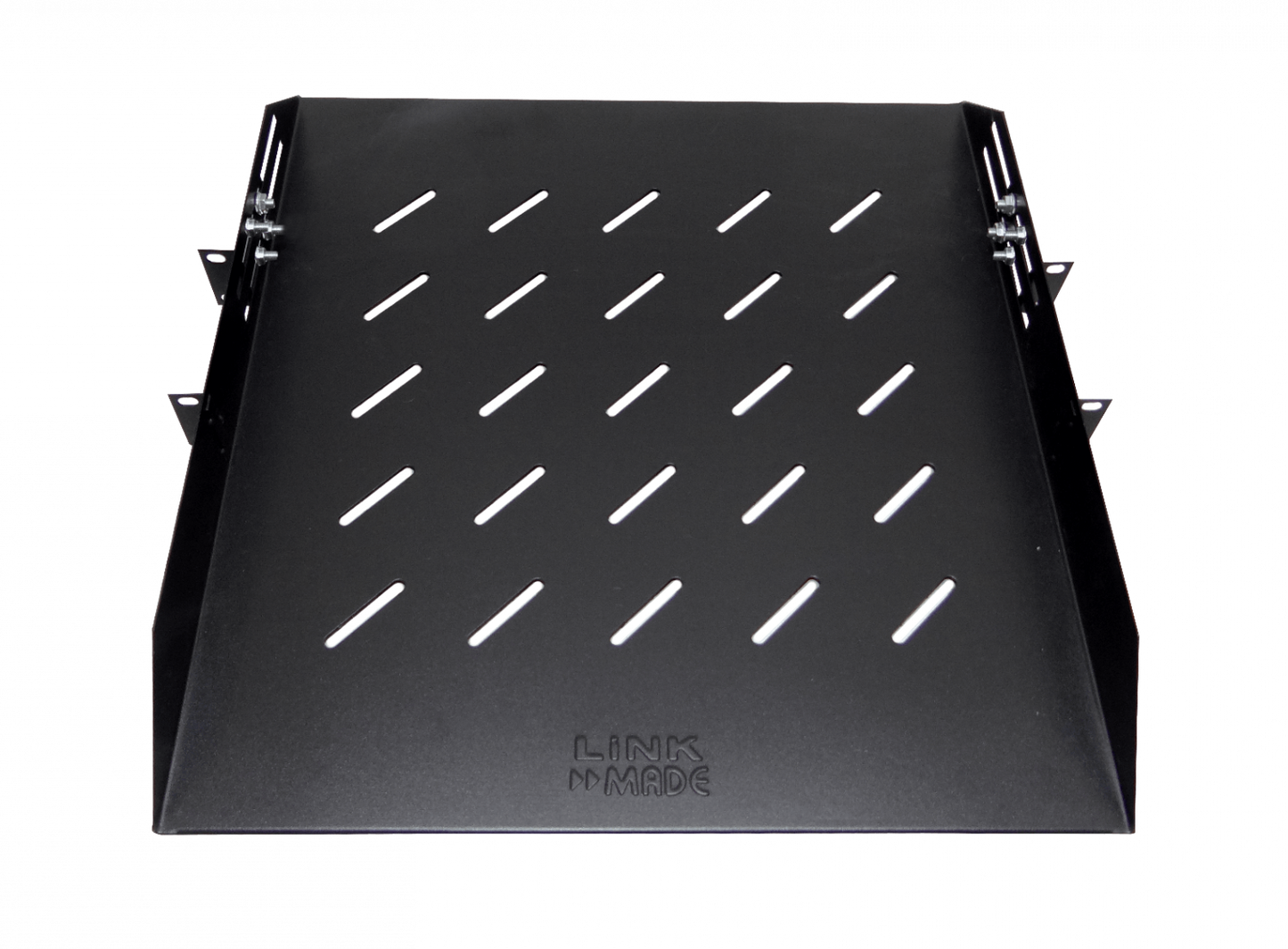 RB1-CA5VL LINKMADE Bandeja Central Ventilada Ajustable de 1U con 50cm de Profundidad Negra