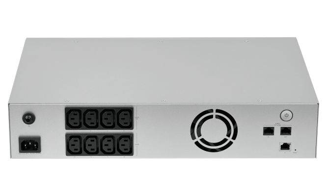 UPS-2U UI Sistema de Respaldo 1440VA 1000W 216Wh 2x9Ah 6ms 1-100 Montaje 2U 8-C13 1-C14 UniFi