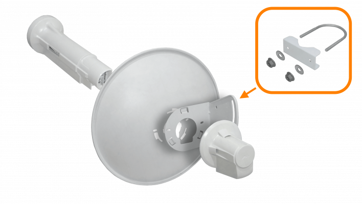 PBE-M5-300 UBIQUITI 1-100 22dBi 5GHz 300mm Antena PowerBeam para Exterior, incluye PoE de 24V