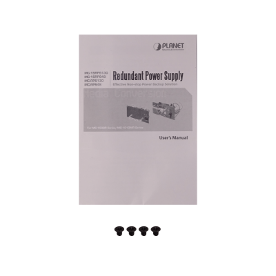 MC-15RPS130 PLANET Módulo de Alimentación de Respaldo para Chasis MC-1500R 100-240VAC 130W